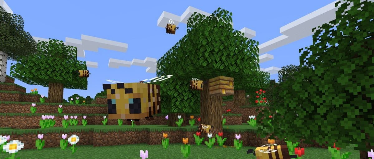 Minecraft 1.15 Bees